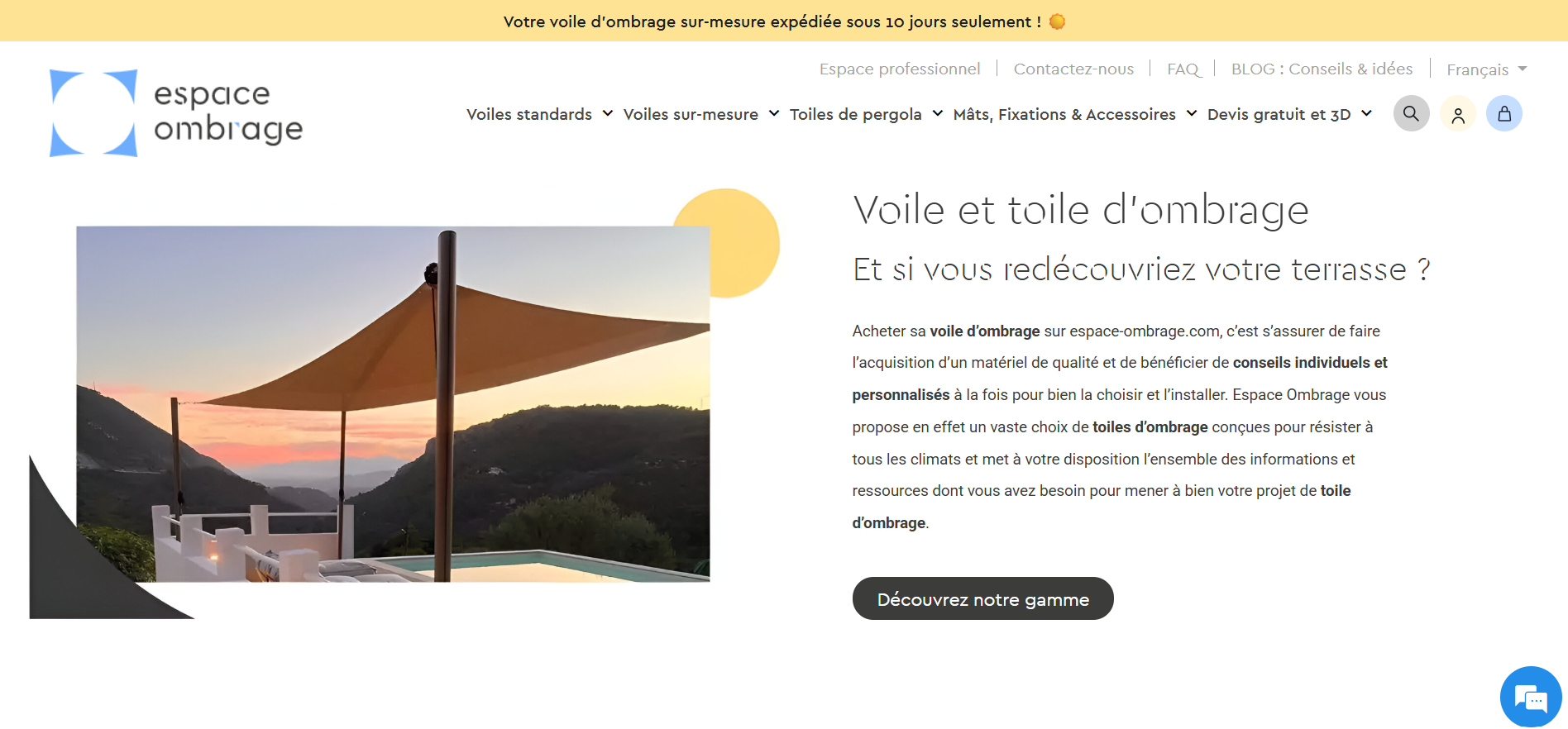 Notre avis sur Espace Ombrage : des voiles à la hauteur de leurs promesses ?